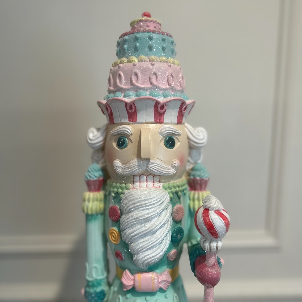 Huge Pastel Nutcracker Cupcake